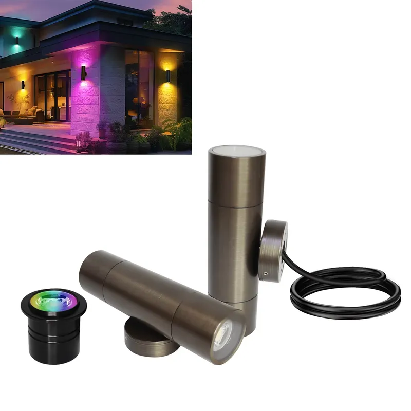 Smart Garden Light - Lámpara de Pared LED para Exteriores