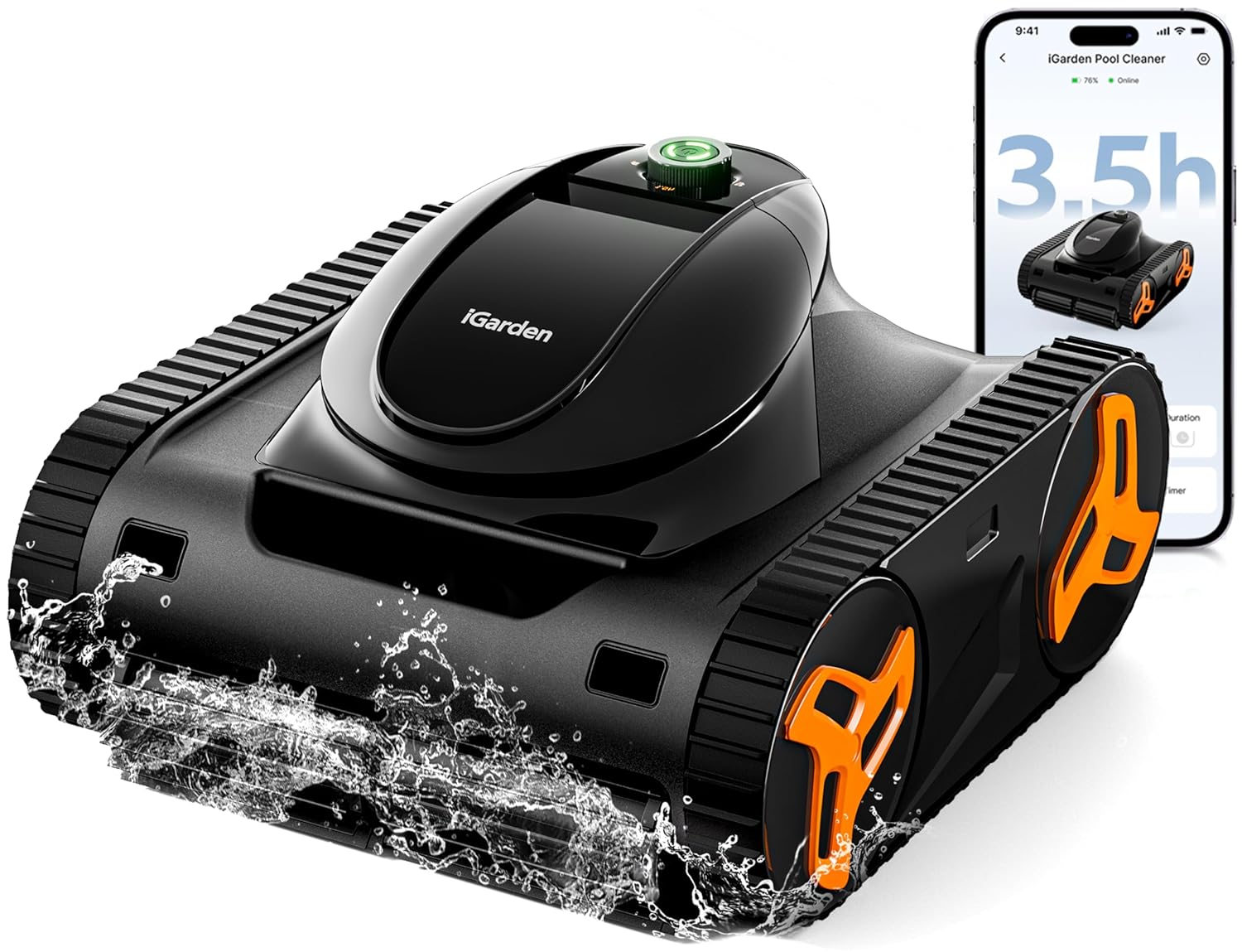 Smart Garden Is - Limpiador Robótico de Piscinas Serie KN,