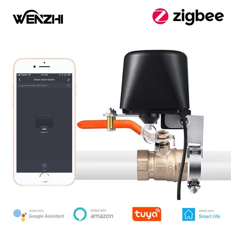 Smart Garden Watering System - ZigBee-sistema de Control remoto con válvula