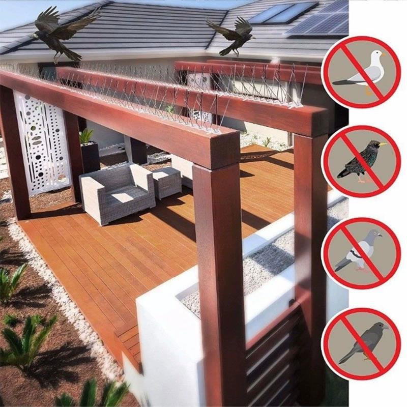 Juego de Púas Antipájaros de A - Smart Garden Fence reseña y precio