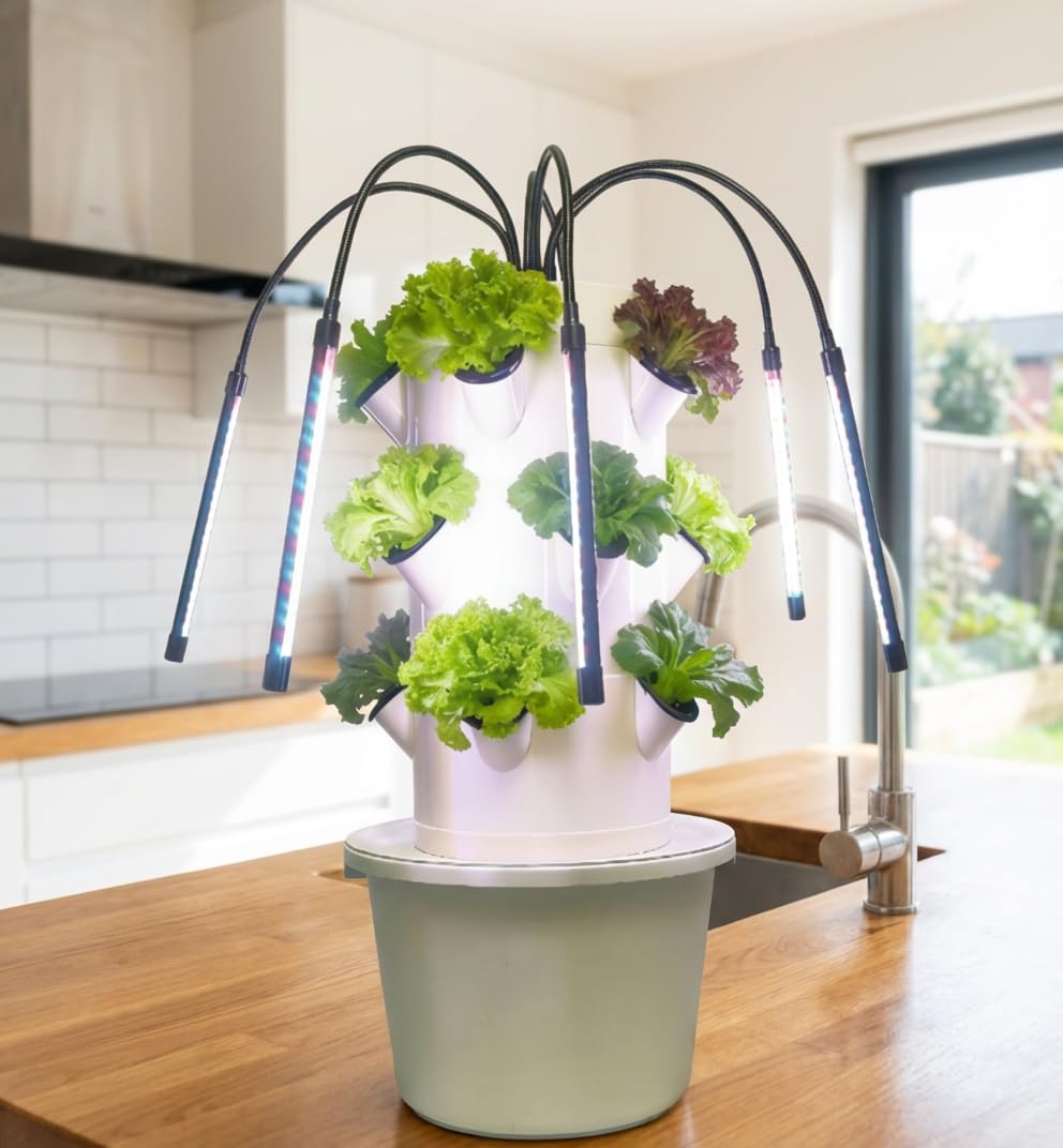 Sistema de Cultivo Hidropónico - Indoor Herb Garden Kit reseña y precio