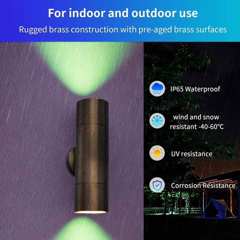 Lámpara de Pared LED para Exte - Smart Garden Light reseña y precio