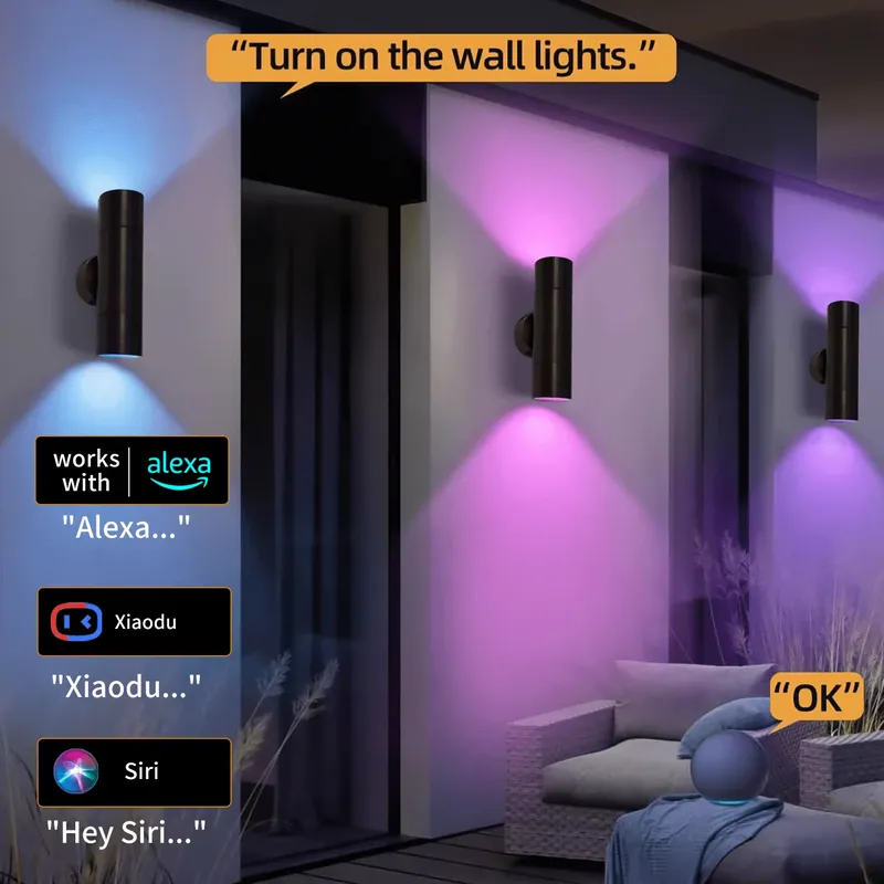 Lámpara de Pared LED para Exte - Smart Garden Light reseña y precio