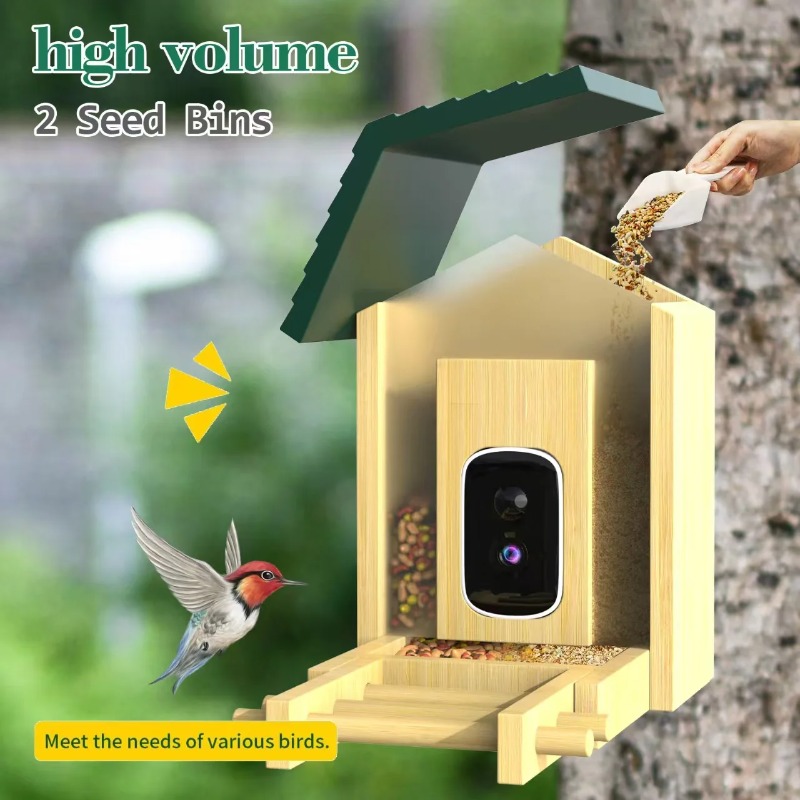 Comedero para Pájaros Intelige - Smart Bird Feeder Camera reseña y precio