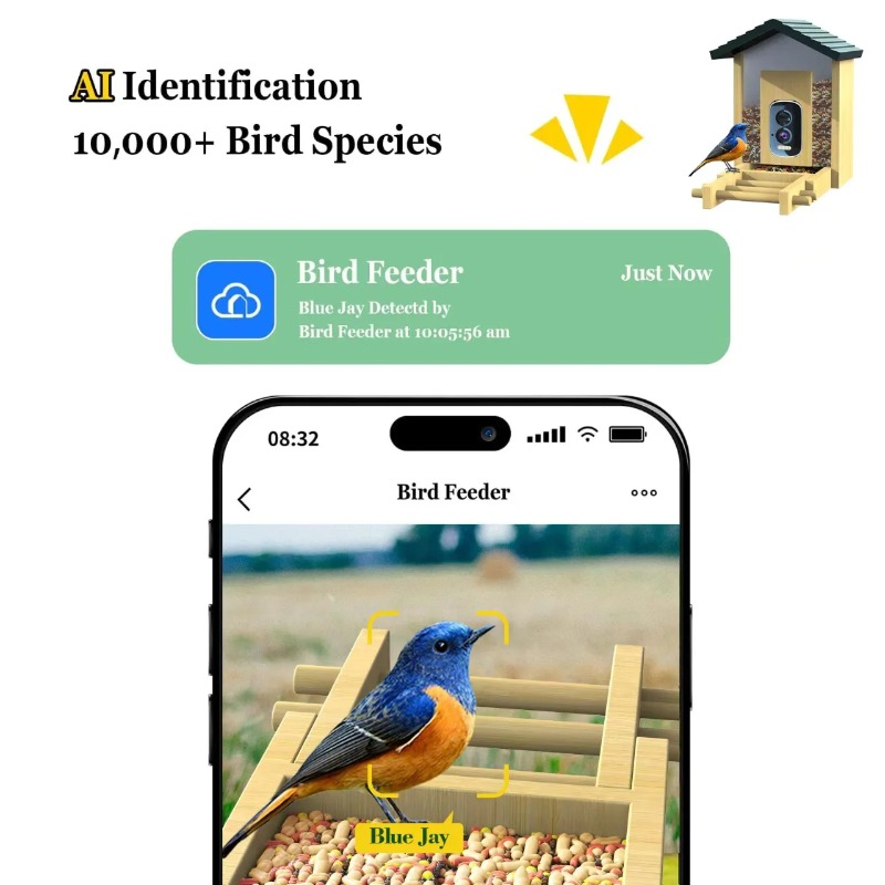 Comedero para Pájaros Intelige - Smart Bird Feeder Camera reseña y precio