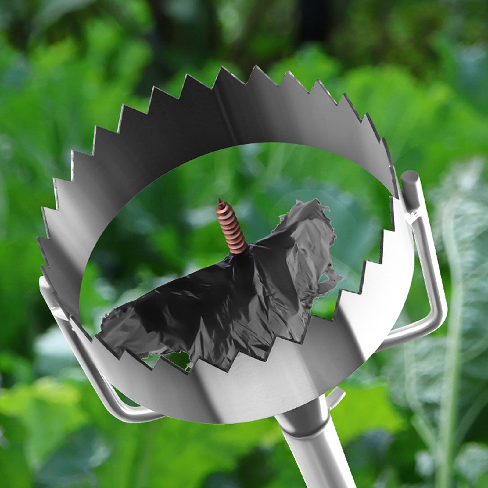 Perforadora de película de plá - Smart Garden Edging reseña y precio