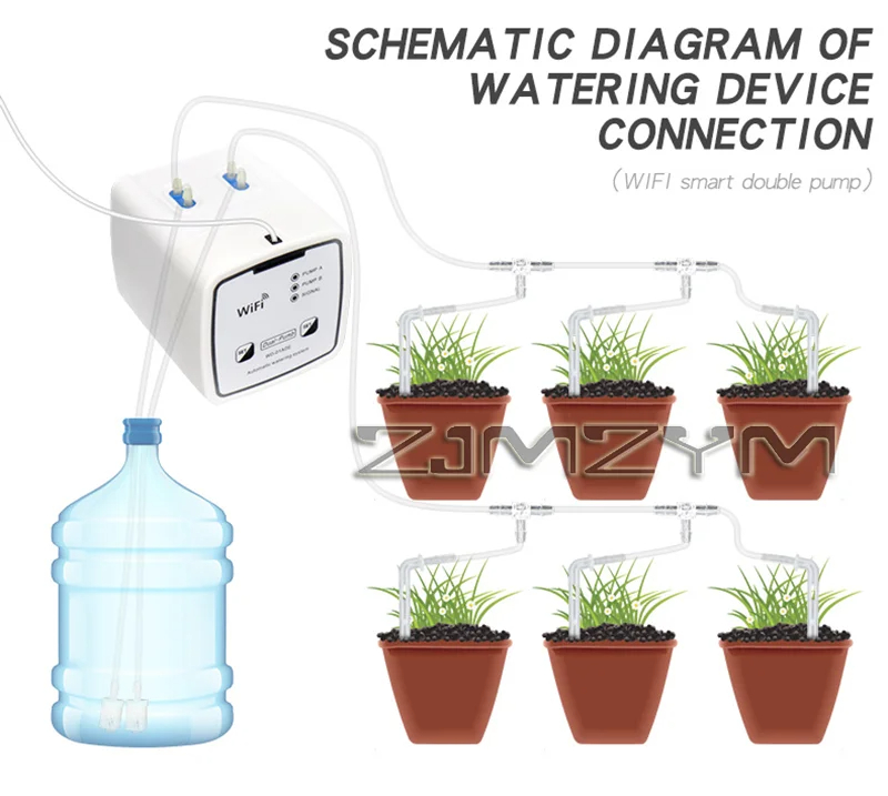 Kit de sistema de riego por go - Smart Garden Iot reseña y precio