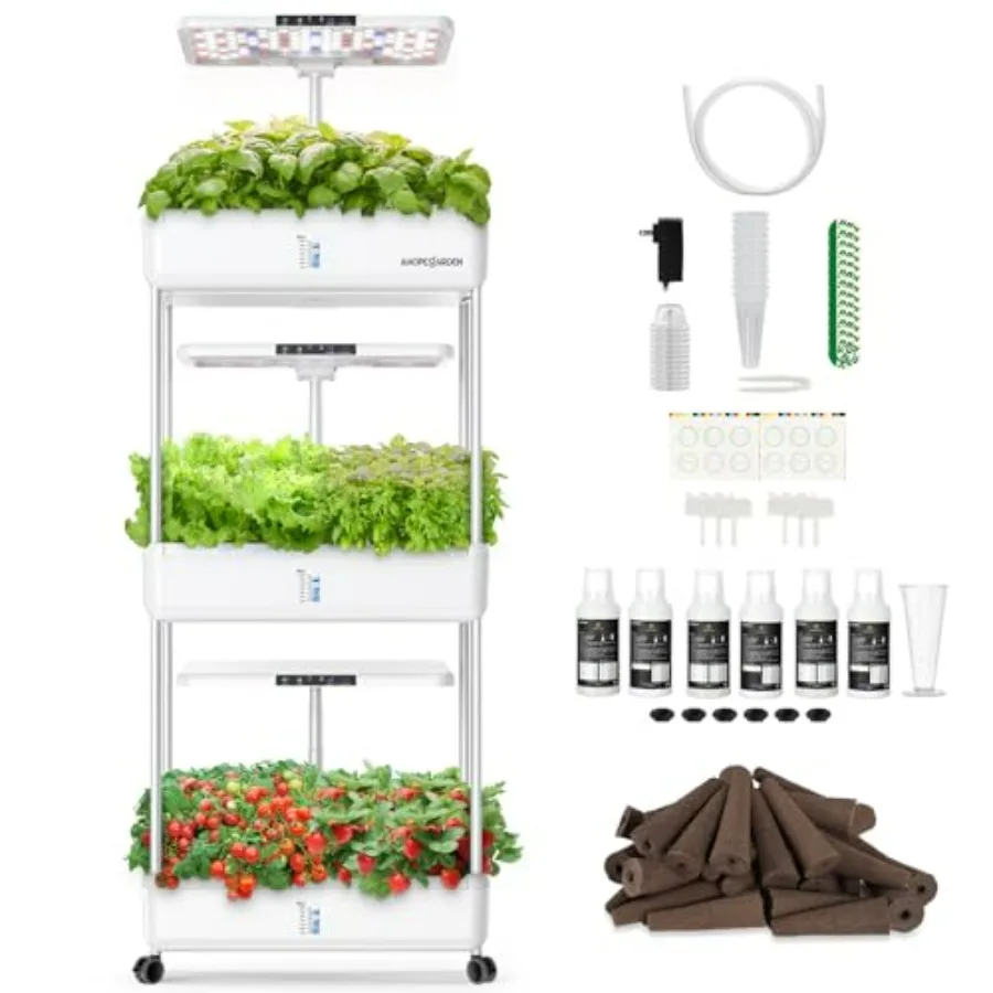 Sistema de cultivo hidropónico - Indoor Herb Garden Kit reseña y precio