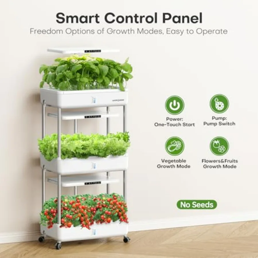 Sistema de cultivo hidropónico - Indoor Herb Garden Kit reseña y precio