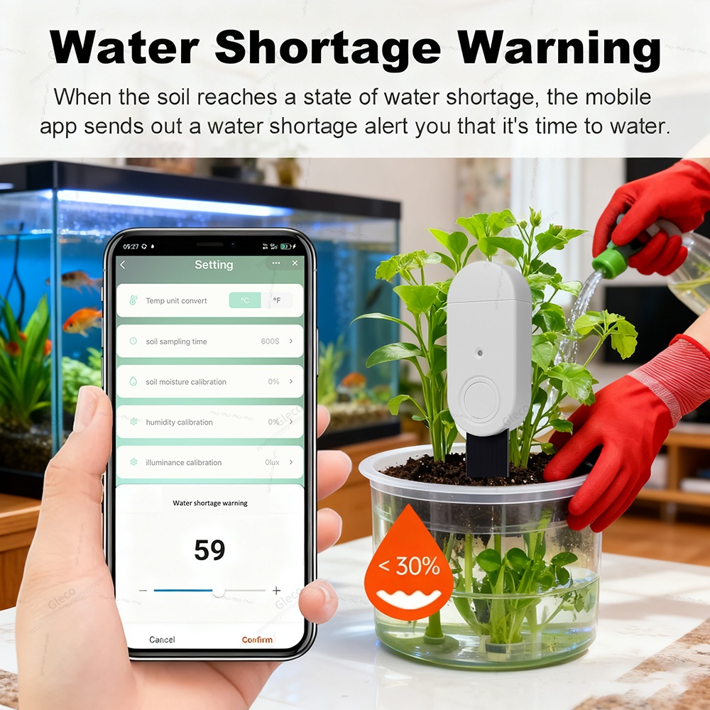 Sensor de Humedad, Temperatura - Smart Garden Light reseña y precio