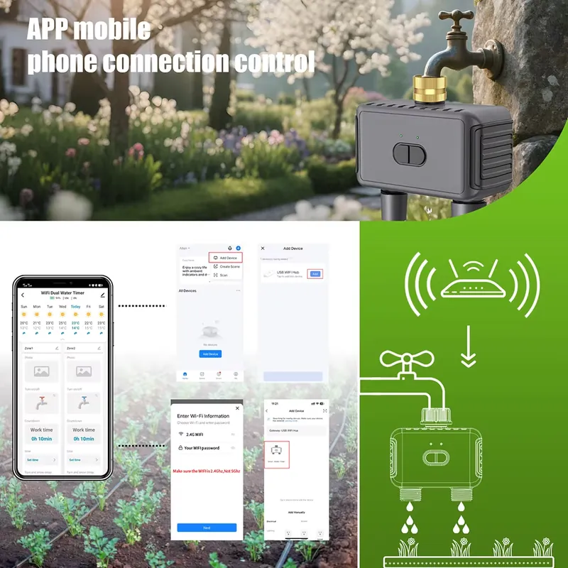Temporizador de Riego Intelige - Smart Garden Watering System reseña y precio
