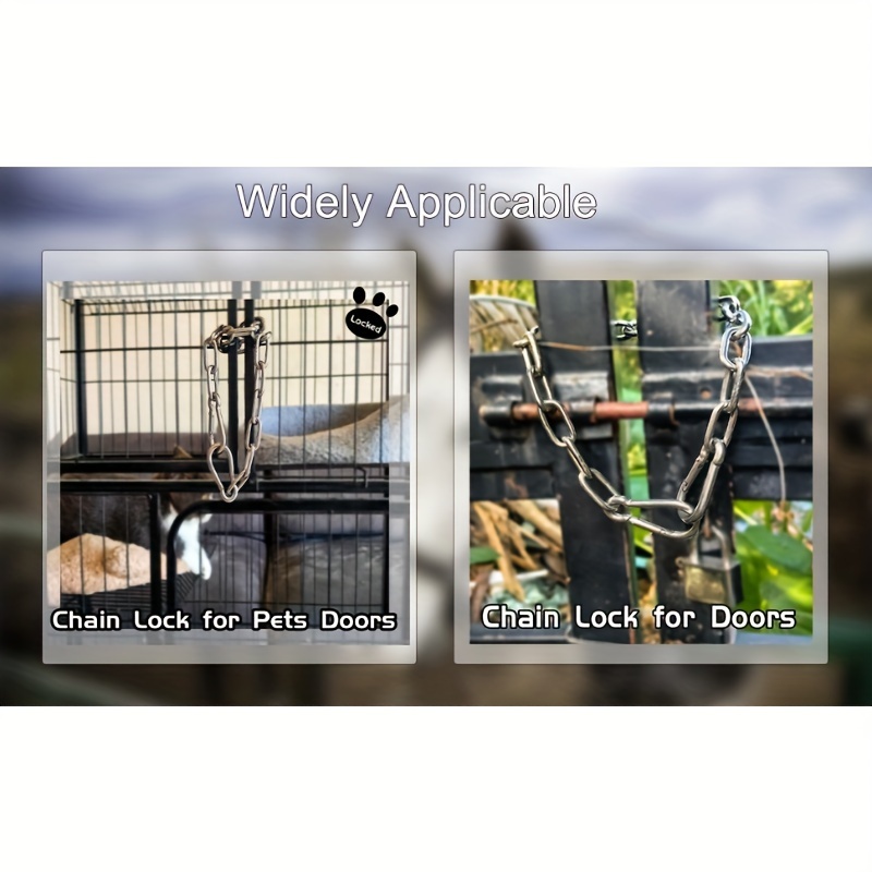 Cerradura de Acero Inoxidable  - Smart Garden Fence reseña y precio