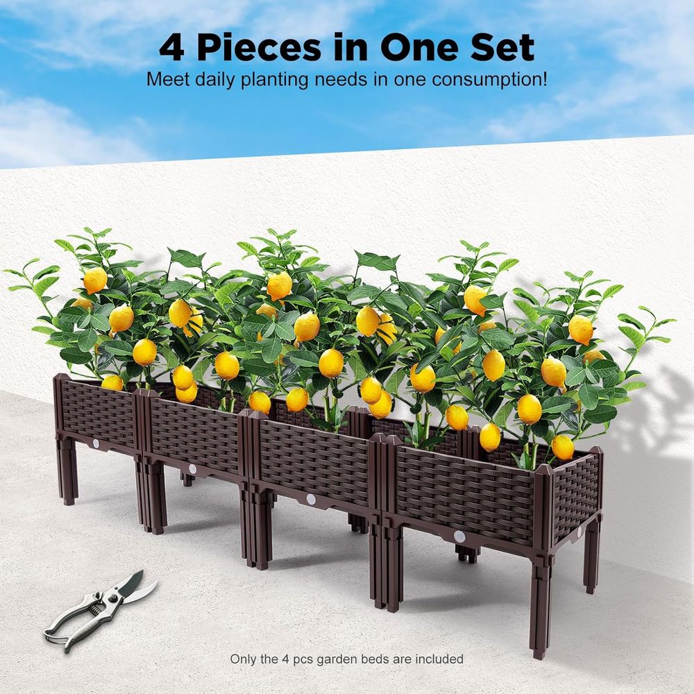 Kit de Jardinera Elevada - 61  - Indoor Herb Garden Kit reseña y precio