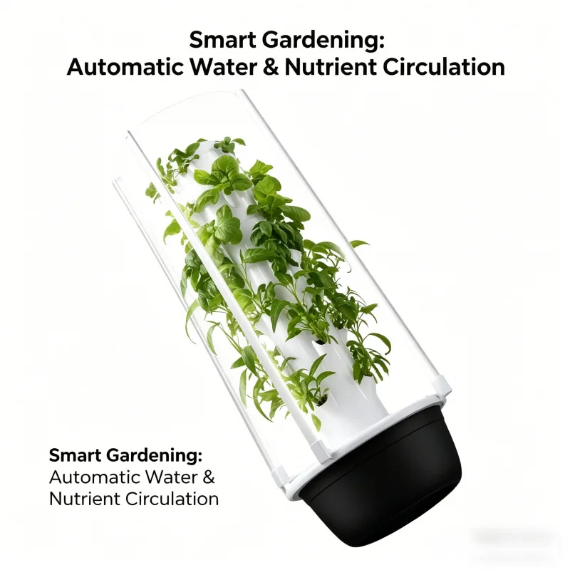Torre Hidropónica Vertical Spa - Smart Garden System reseña y precio