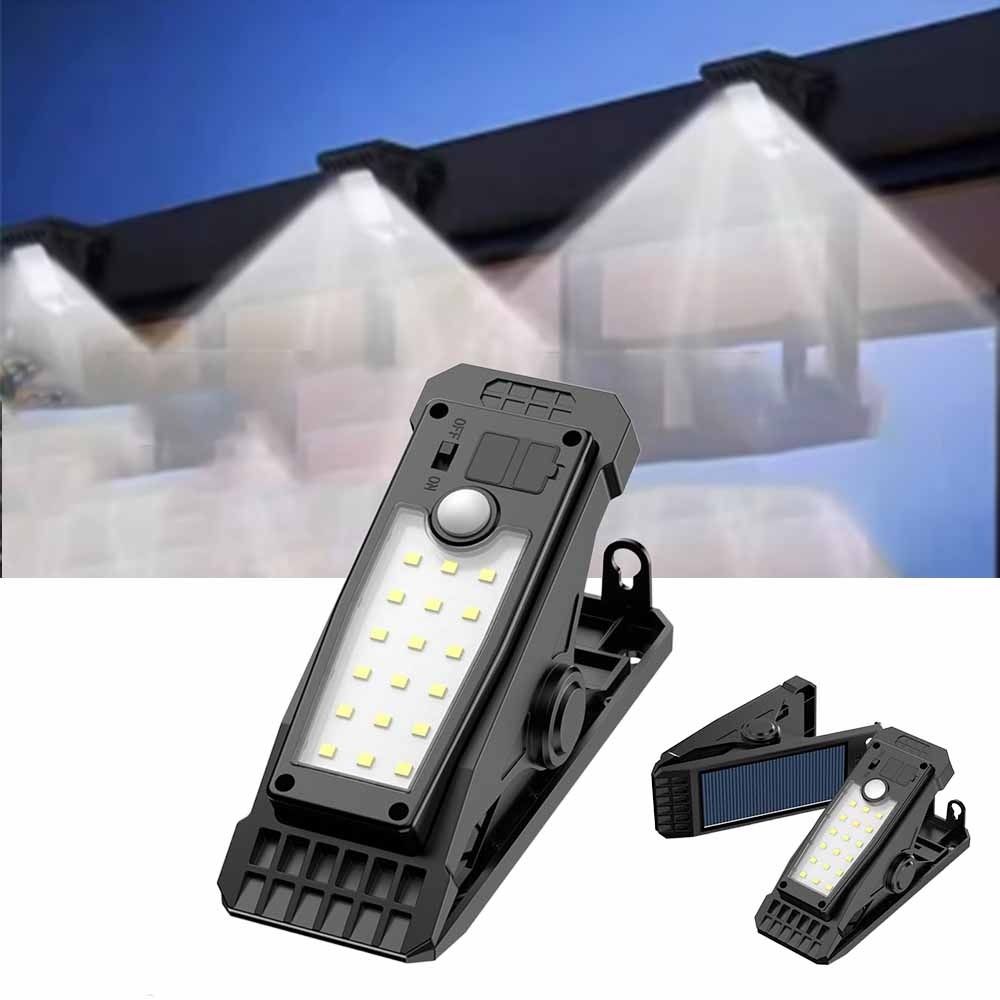Lámpara Solar con Clip, Sensor - Smart Garden Fence reseña y precio