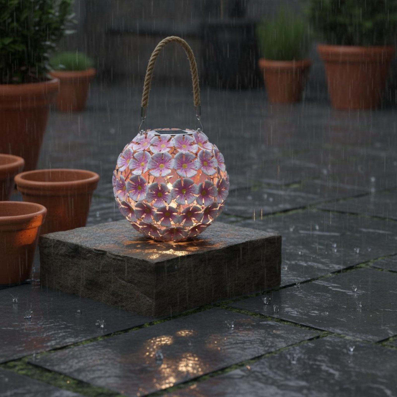 Lámpara Solar Colgante con For - Smart Garden Lanterns reseña y precio