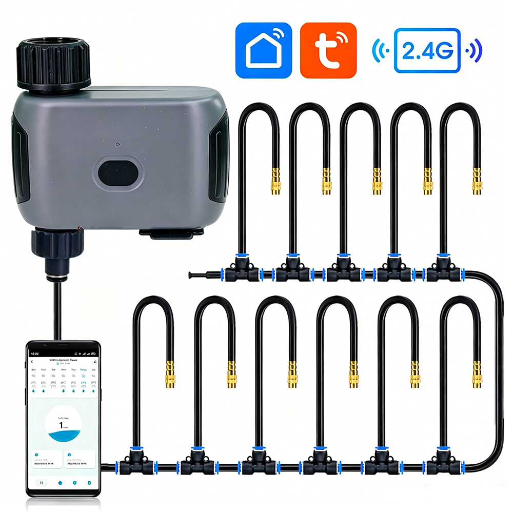 Kit de Riego Inteligente Tuya  - Smart Garden Iot reseña y precio