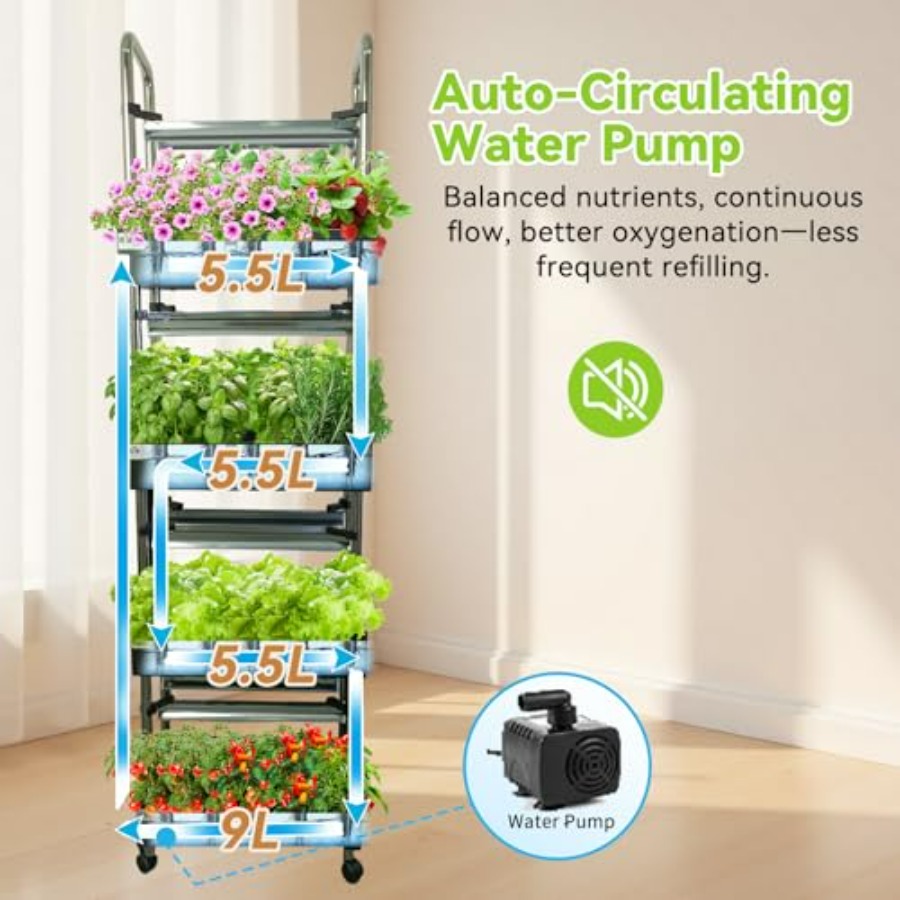 Sistema de cultivo hidropónico - Smart Garden Light reseña y precio