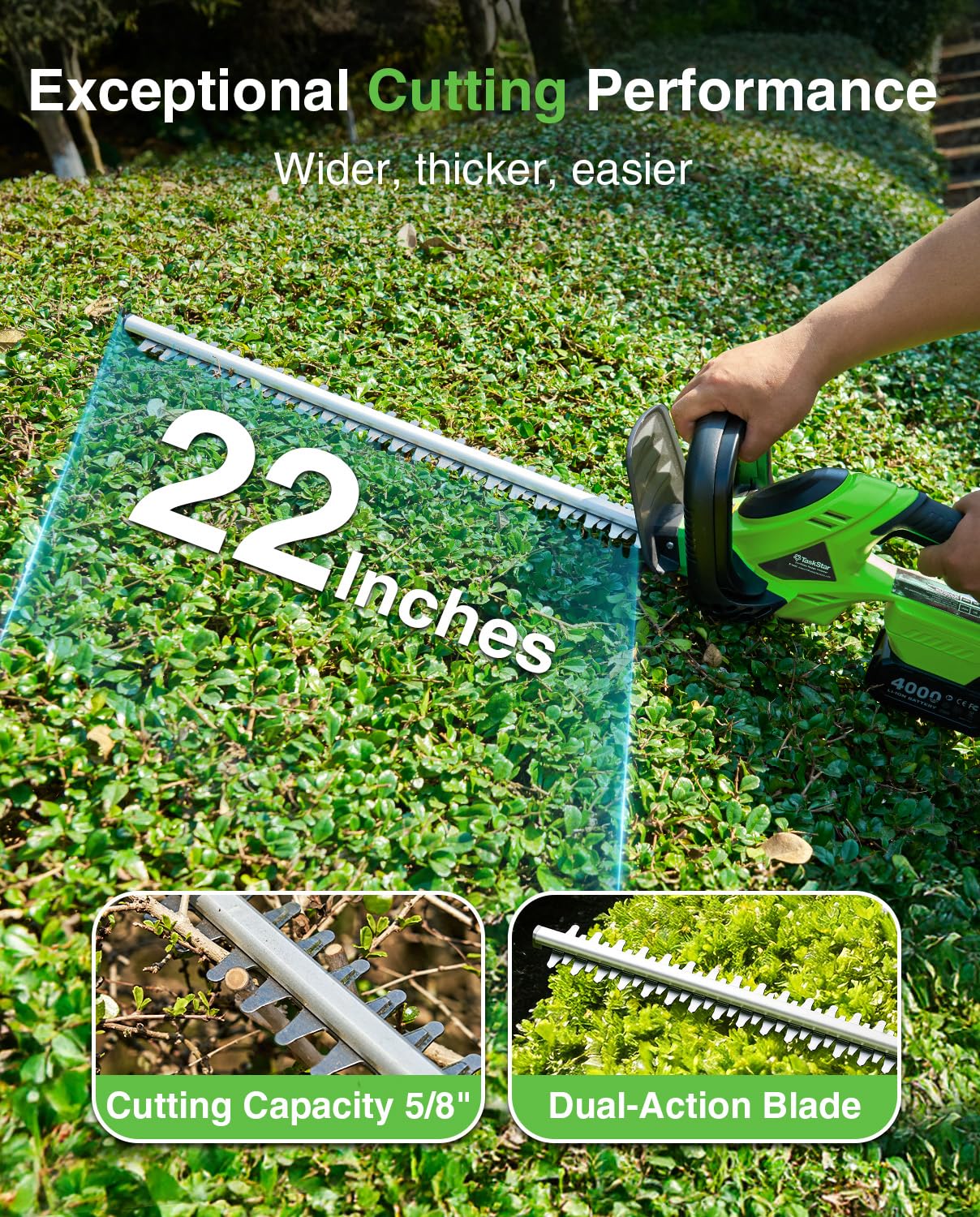 Cortasetos Inalámbrico TaskSta - Smart Garden Edging reseña y precio