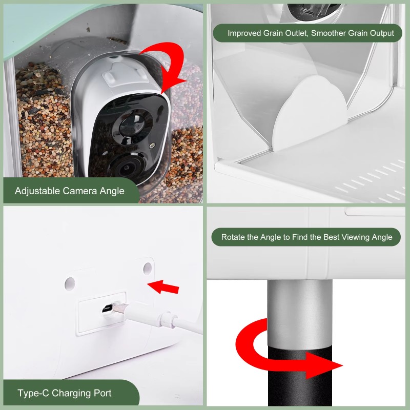 Comedero inteligente para pája - Smart Bird Feeder Camera reseña y precio