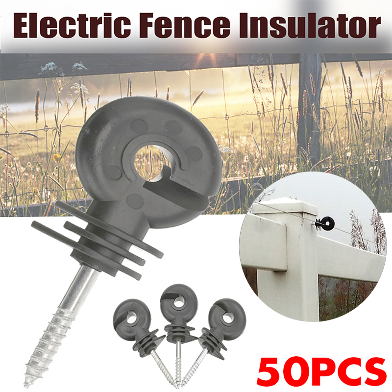 50 Uds aisladores de cerca elé - Smart Garden Fence reseña y precio